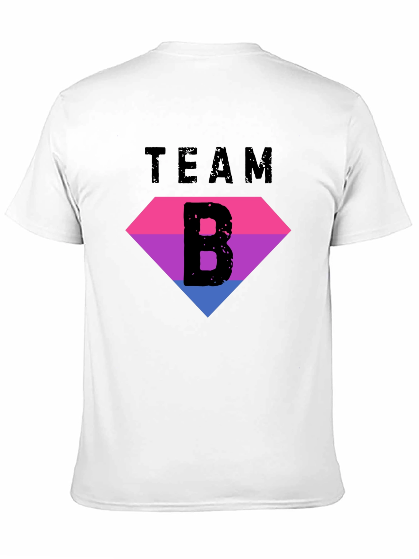 Camiseta Team B Bisexual Pride