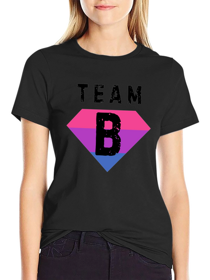 Camiseta Team B Bisexual Pride