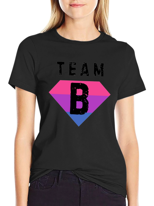 Camiseta Team B Bisexual Pride