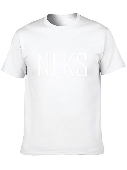 Camiseta Negra con Diseño NLKS para Hombre