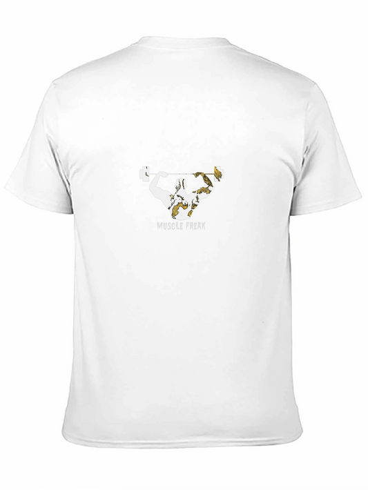 Camiseta Negra Muscle Freak