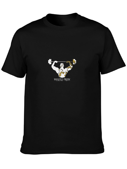 Camiseta Negra Muscle Freak