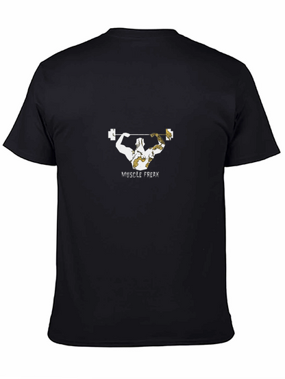 Camiseta Negra Muscle Freak