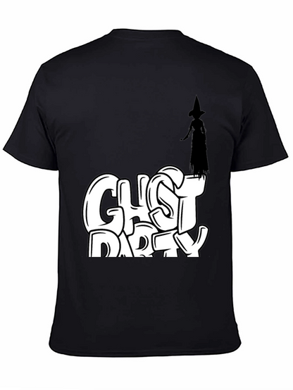 Camiseta Negra Ghost Party Halloween