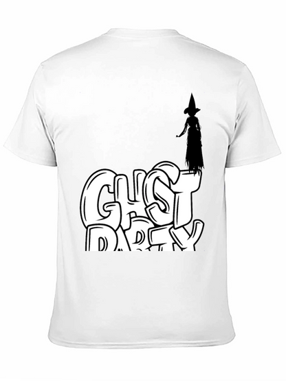 Camiseta Negra Ghost Party Halloween