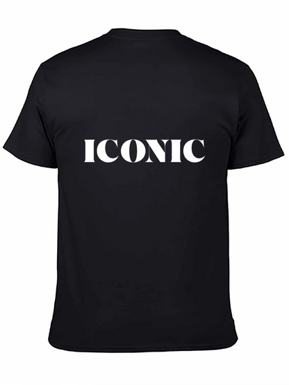 Camiseta Negra Icónica para Hombre