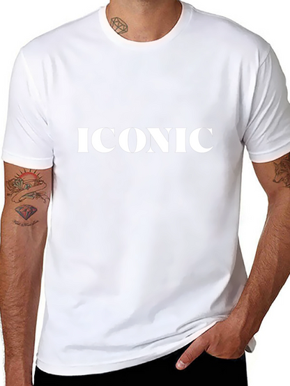 Camiseta Negra Icónica para Hombre