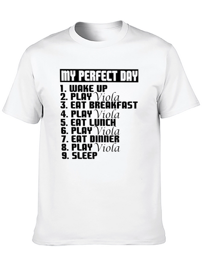 Camiseta Negra Mi Día Perfecto - Viola