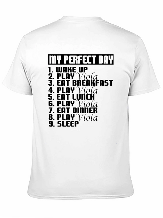 Camiseta Negra Mi Día Perfecto - Viola