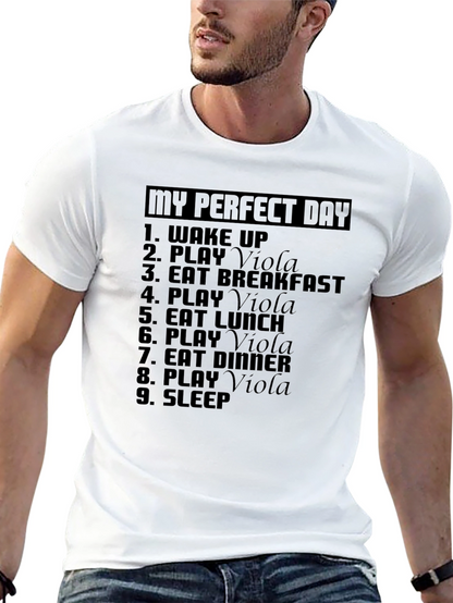 Camiseta Negra Mi Día Perfecto - Viola