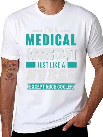 Camiseta: Soy Asistente Médico ¡Mucho Más Cool!