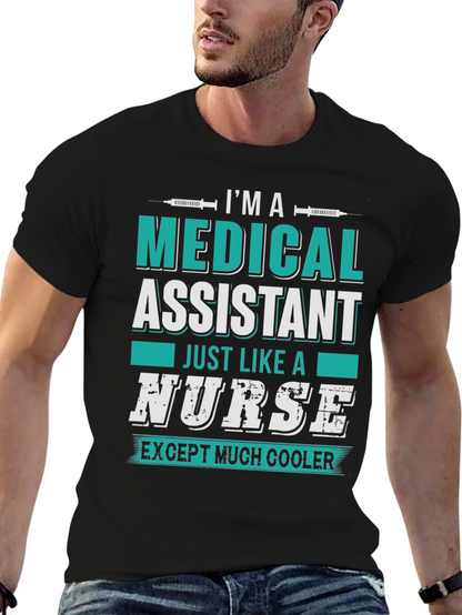 Camiseta: Soy Asistente Médico ¡Mucho Más Cool!