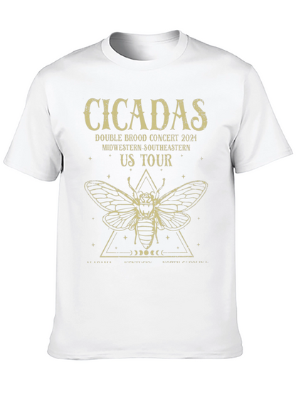 Camiseta Negra Cicadas Tour 2024