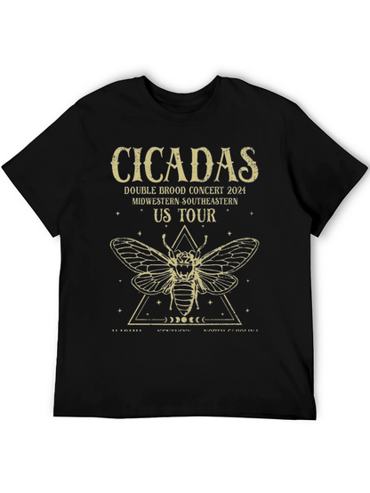 Camiseta Negra Cicadas Tour 2024