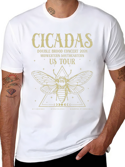 Camiseta Negra Cicadas Tour 2024