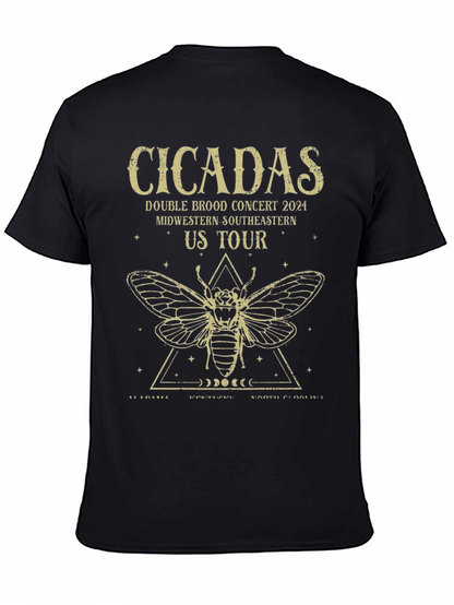 Camiseta Negra Cicadas Tour 2024
