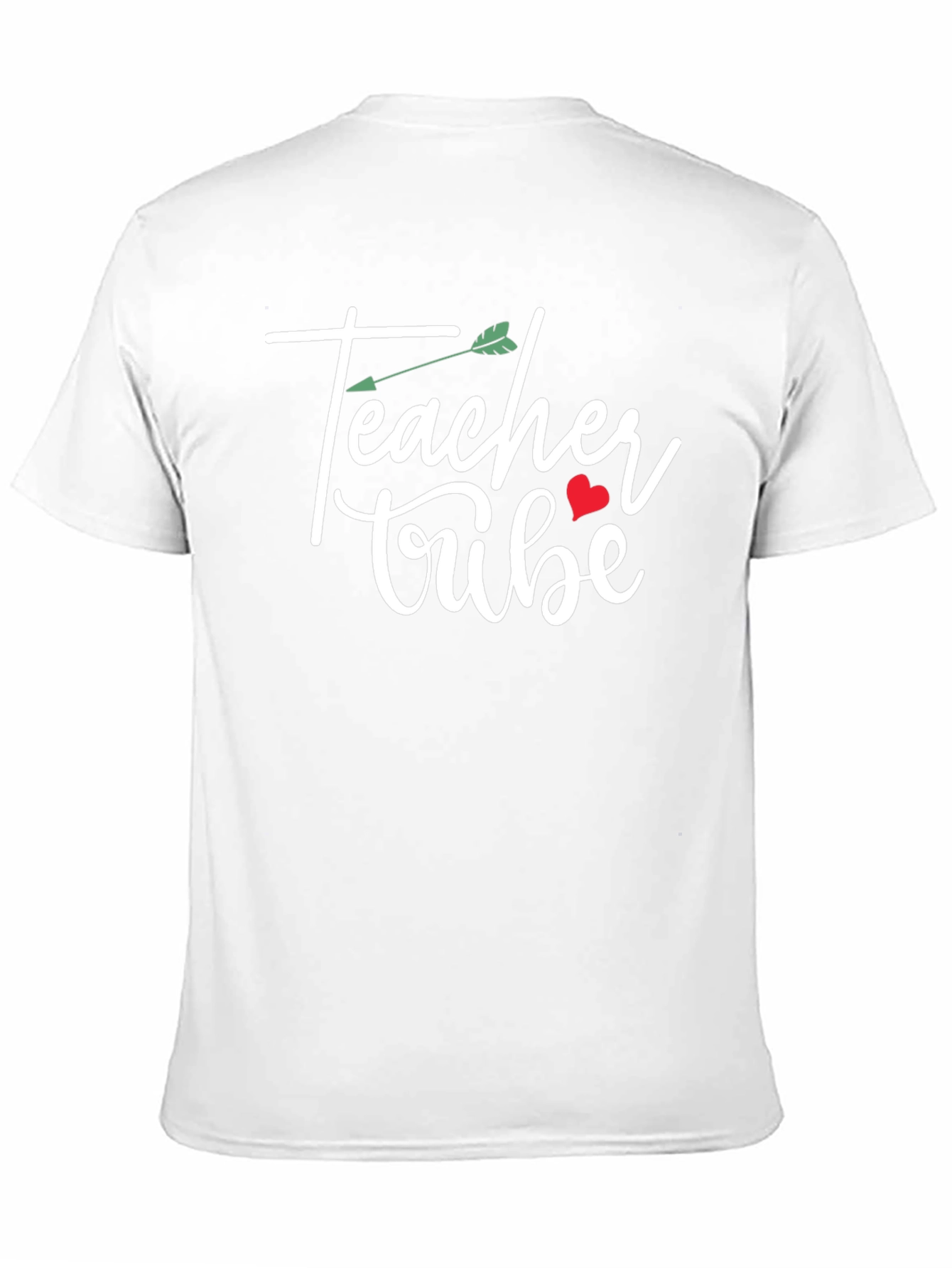 Camiseta Negra Teacher Tribe con Diseño Original