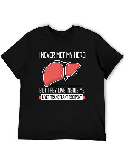 Camiseta Héroe Trasplante de Hígado