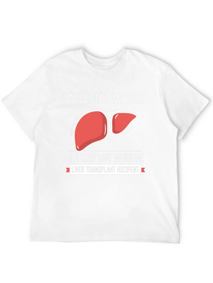 Camiseta Héroe Trasplante de Hígado