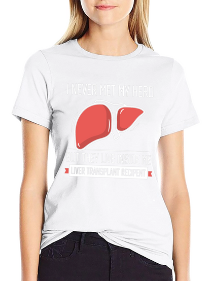 Camiseta Héroe Trasplante de Hígado