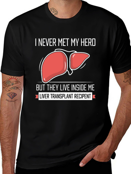 Camiseta Héroe Trasplante de Hígado