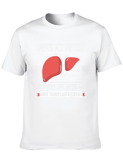 Camiseta Héroe Trasplante de Hígado