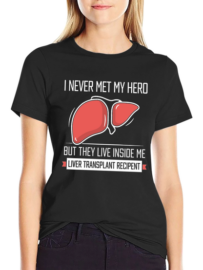 Camiseta Héroe Trasplante de Hígado