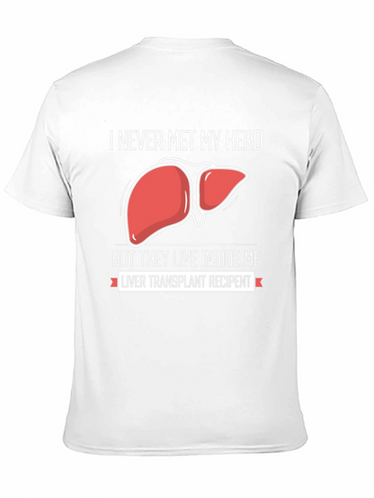 Camiseta Héroe Trasplante de Hígado