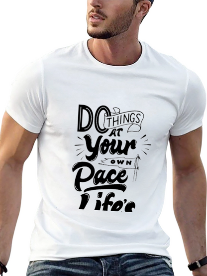 Camiseta Negra con Diseño Motivacional Inspiradora