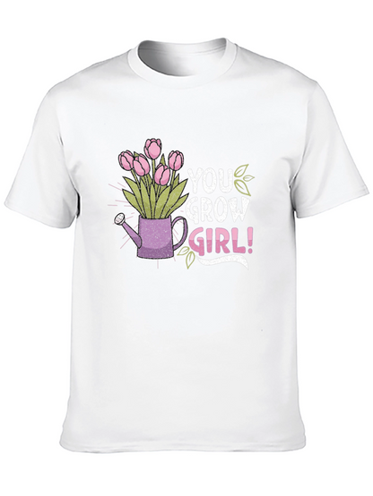 Camiseta Negra You Grow Girl!