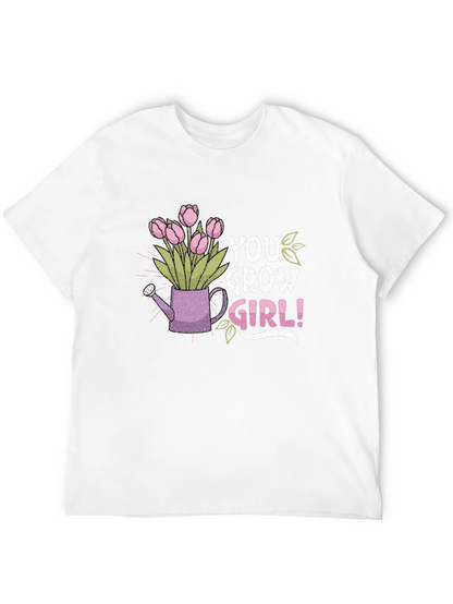 Camiseta Negra You Grow Girl!