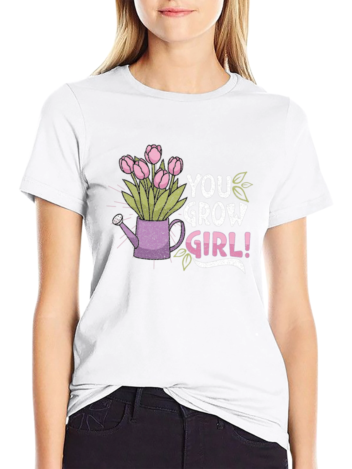 Camiseta Negra You Grow Girl!