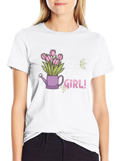 Camiseta Negra You Grow Girl!