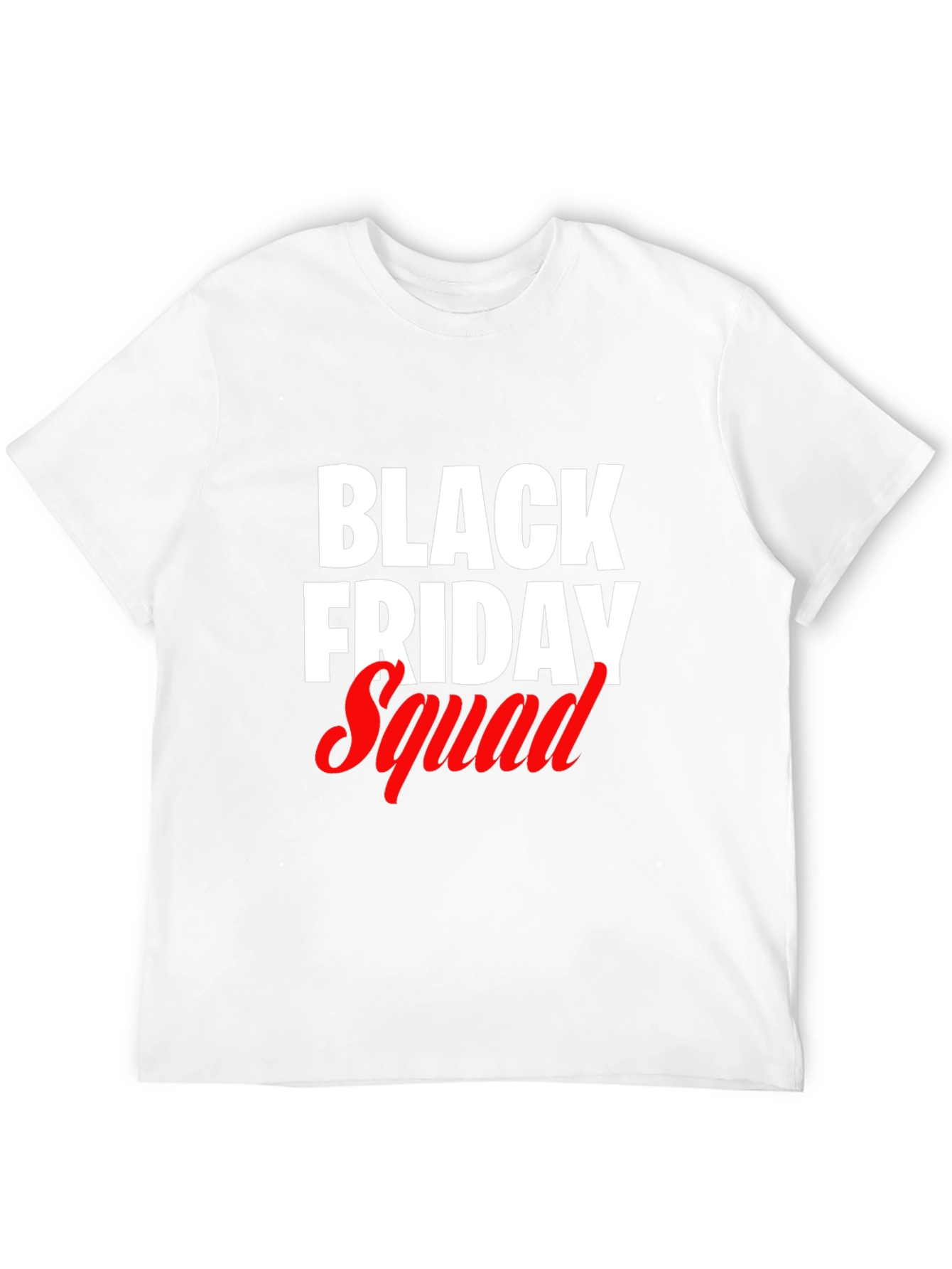Camiseta Negra Black Friday Squad