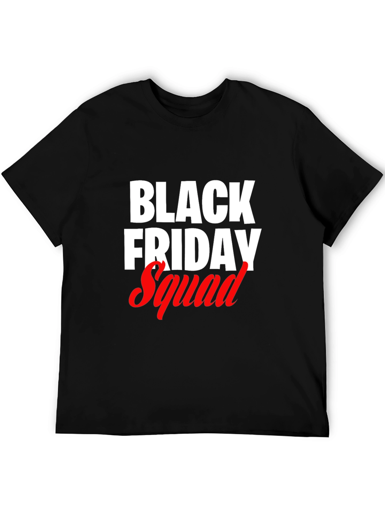 Camiseta Negra Black Friday Squad