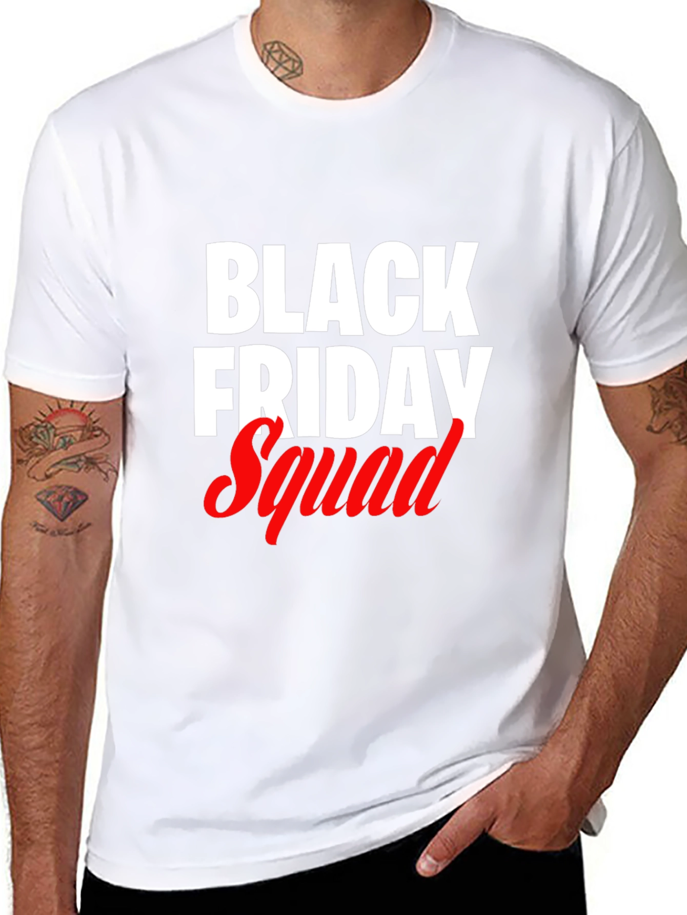 Camiseta Negra Black Friday Squad