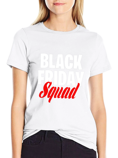 Camiseta Negra Black Friday Squad