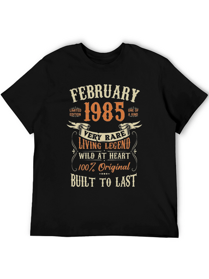 Camiseta Febrero 1985 - Leyenda Viviente Edición Limitada