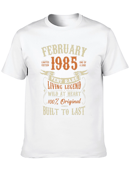 Camiseta Febrero 1985 - Leyenda Viviente Edición Limitada