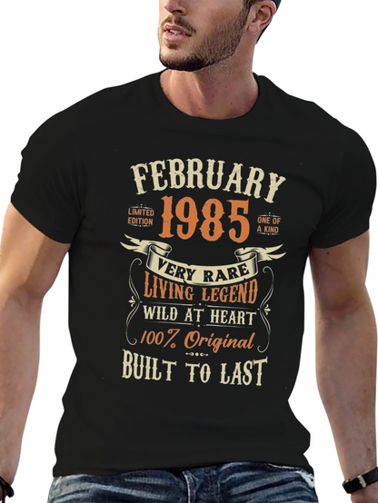 Camiseta Febrero 1985 - Leyenda Viviente Edición Limitada