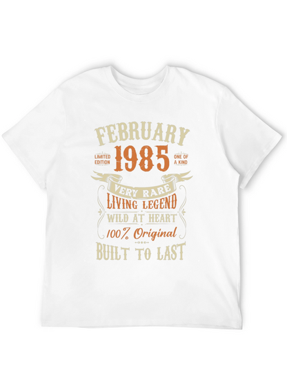 Camiseta Febrero 1985 - Leyenda Viviente Edición Limitada