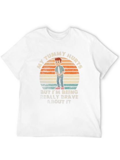Camiseta Unisex My Tummy Hurts para Adultos