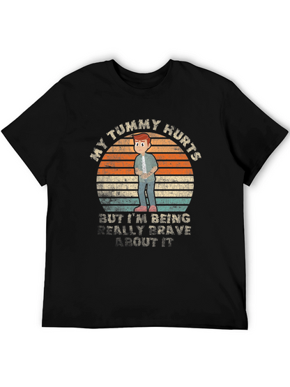 Camiseta Unisex My Tummy Hurts para Adultos