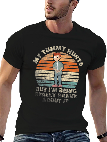 Camiseta Unisex My Tummy Hurts para Adultos