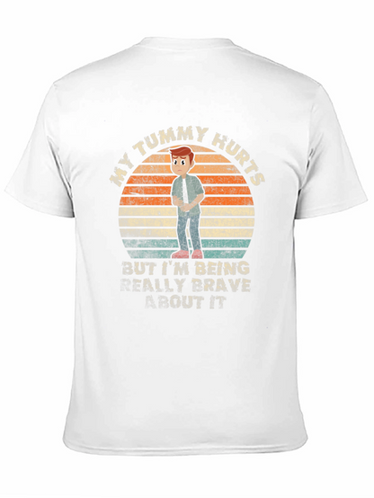 Camiseta Unisex My Tummy Hurts para Adultos