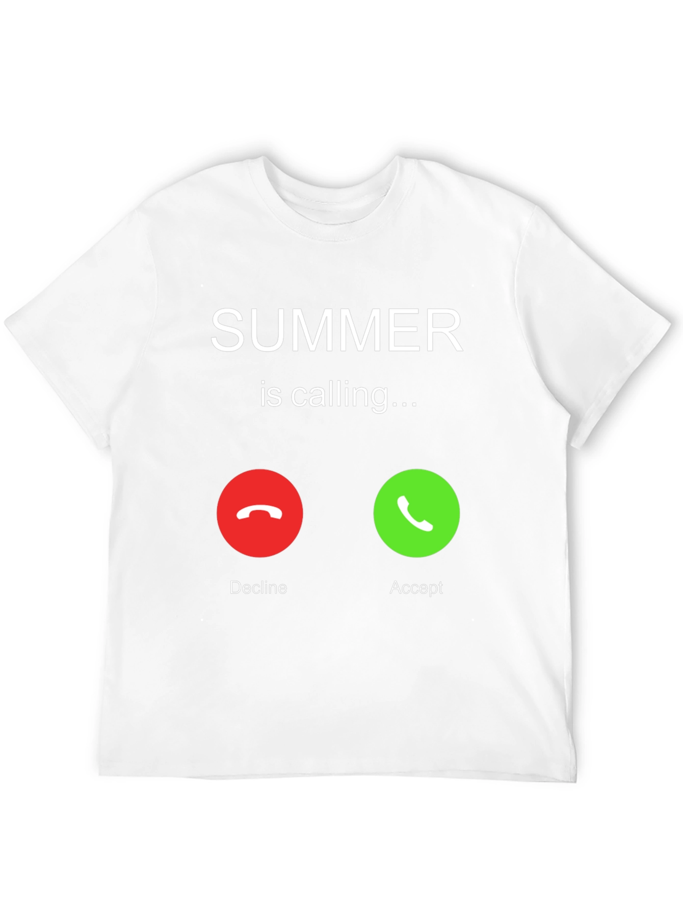 Camiseta Negra Summer is Calling para Hombre