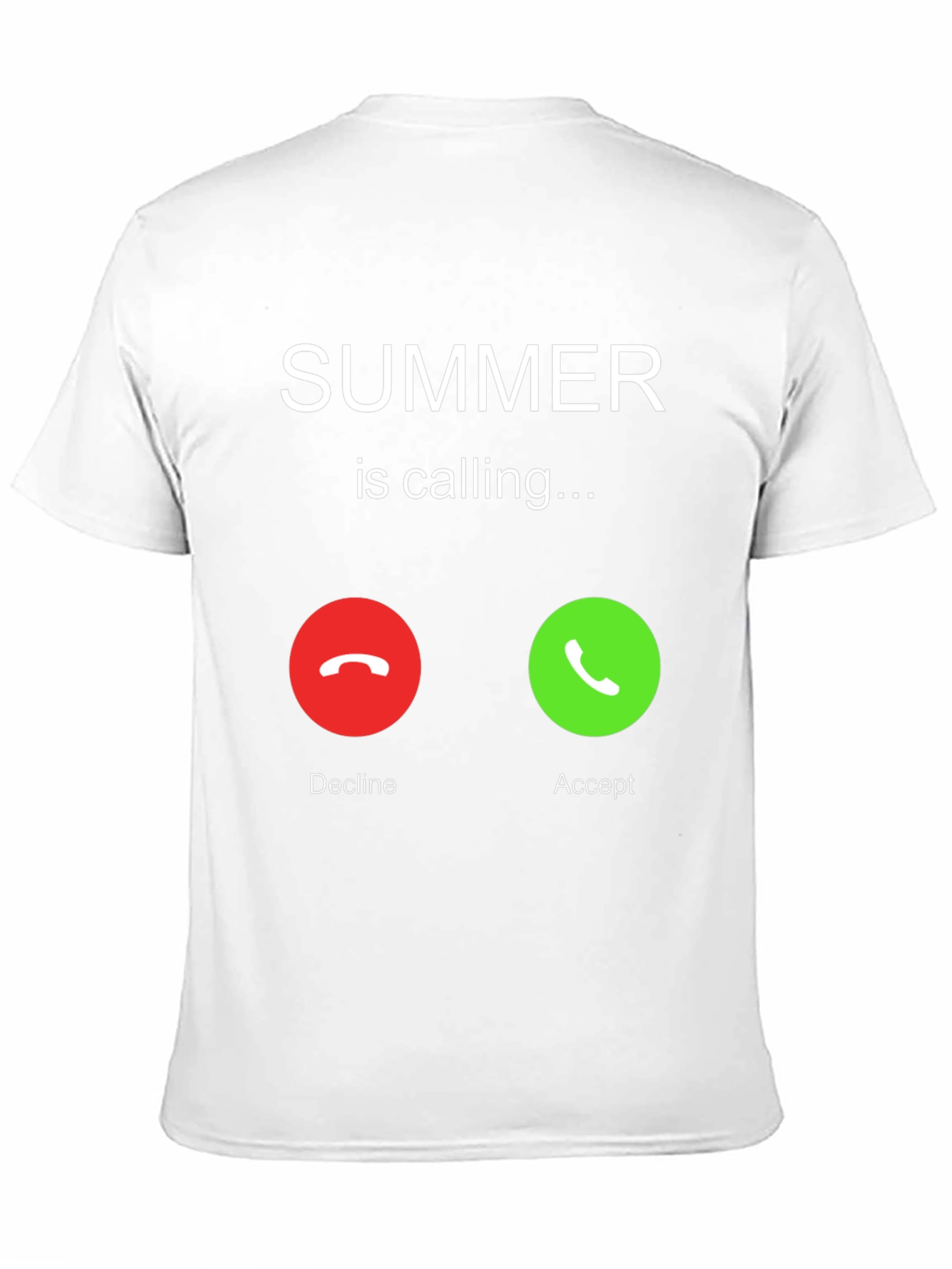 Camiseta Negra Summer is Calling para Hombre