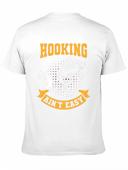 Camiseta Hooking Aint Easy para Pescadores