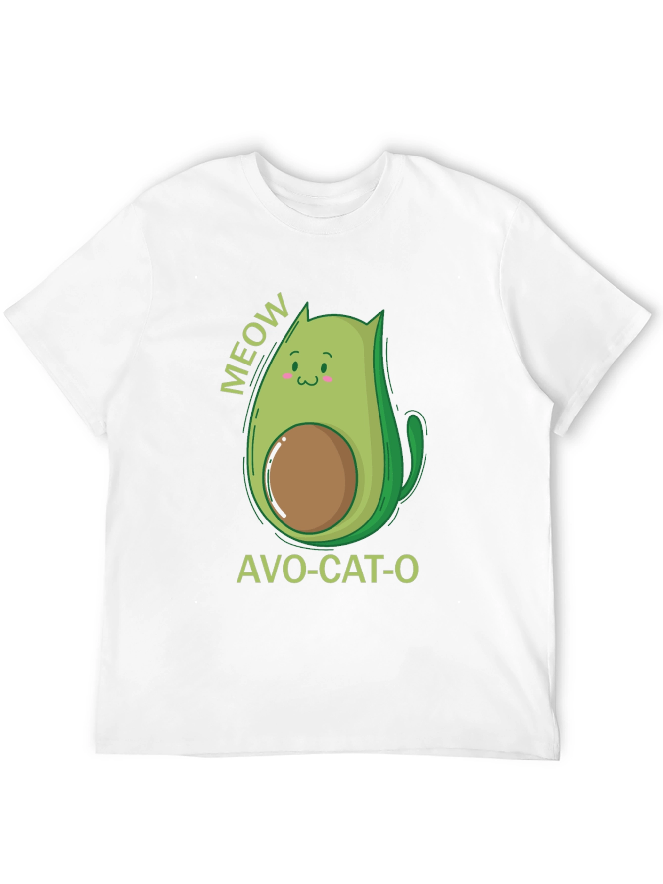 Camiseta Negra Avo-Cat-O: ¡Meow-jor Estilo!