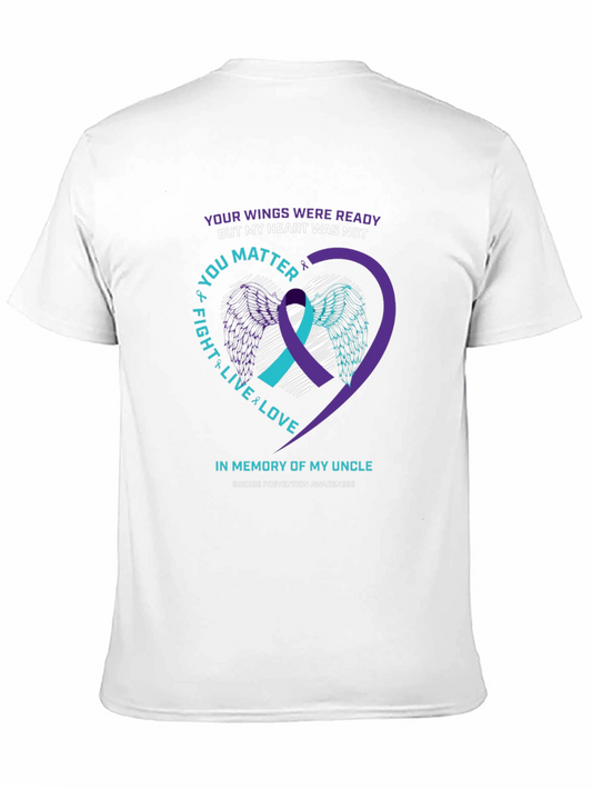 Camiseta Conmemorativa Prevención del Suicidio